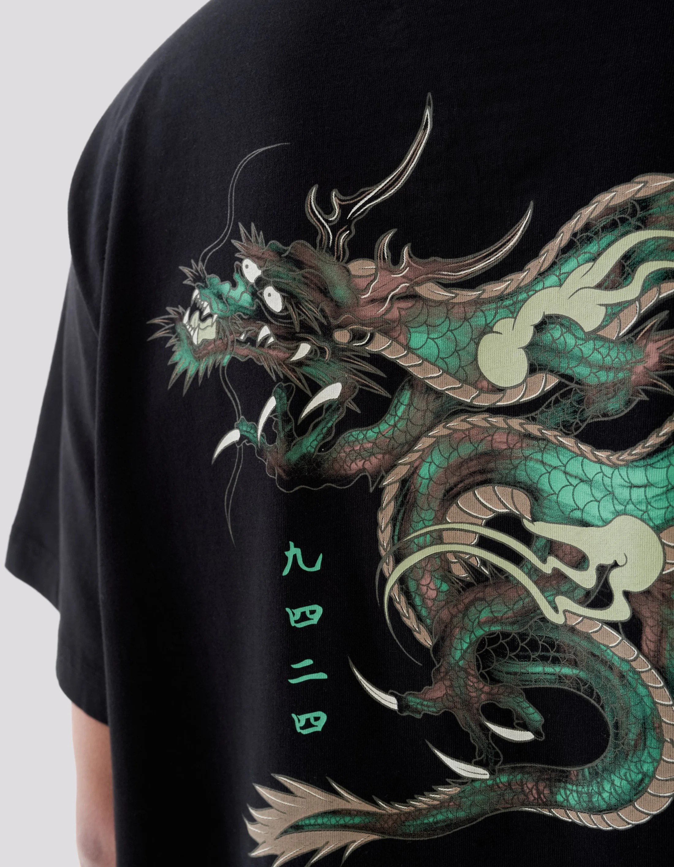 1278 Bamboo Maharishi T-Shirt Black