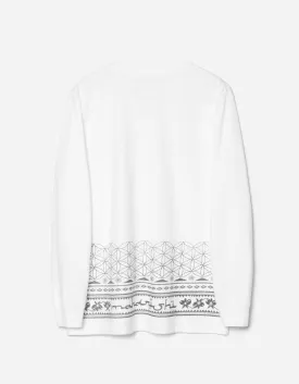 1352 Thar Maharishi L/S T-Shirt White