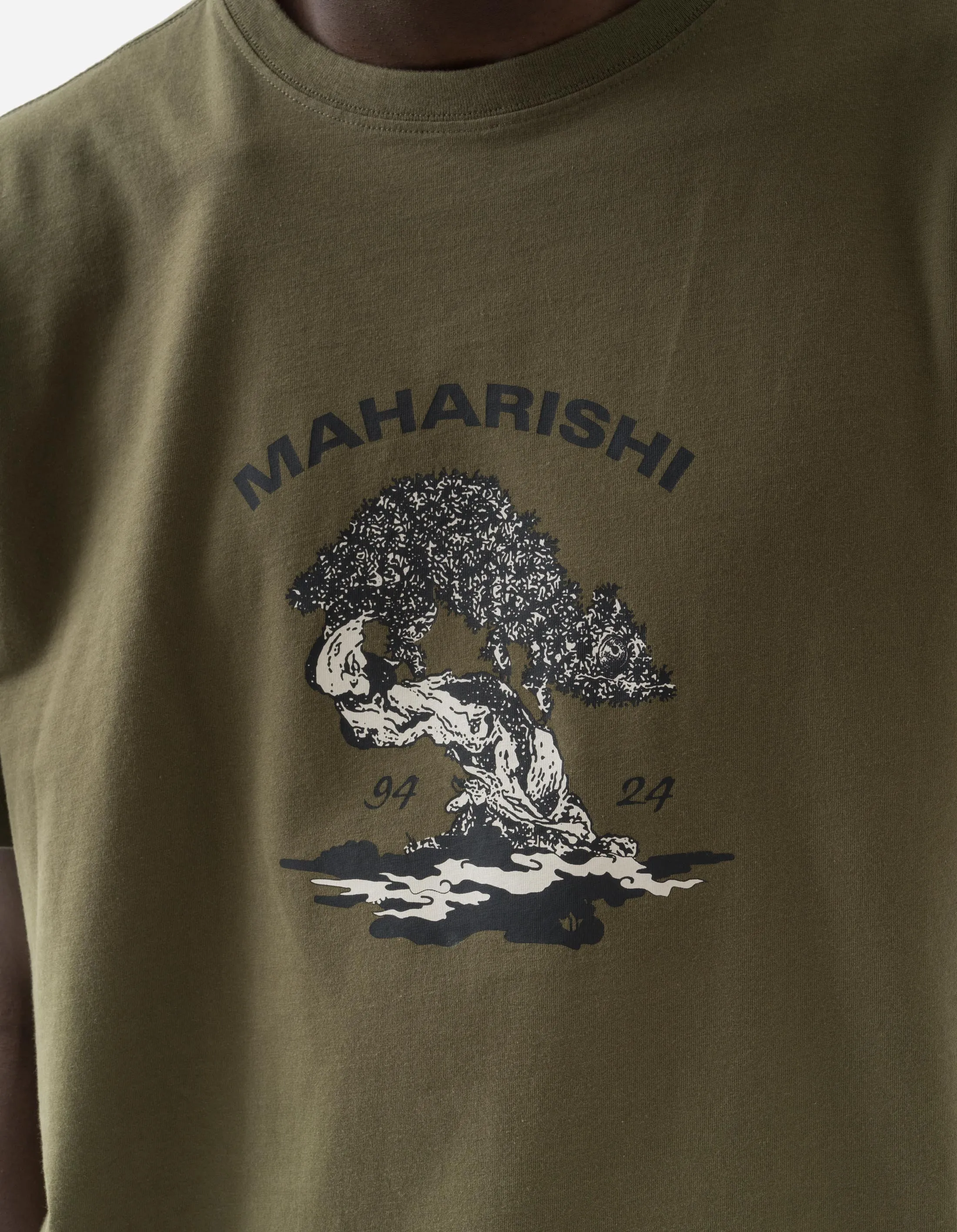 1353 Maharishi Bonsai T-Shirt Olive