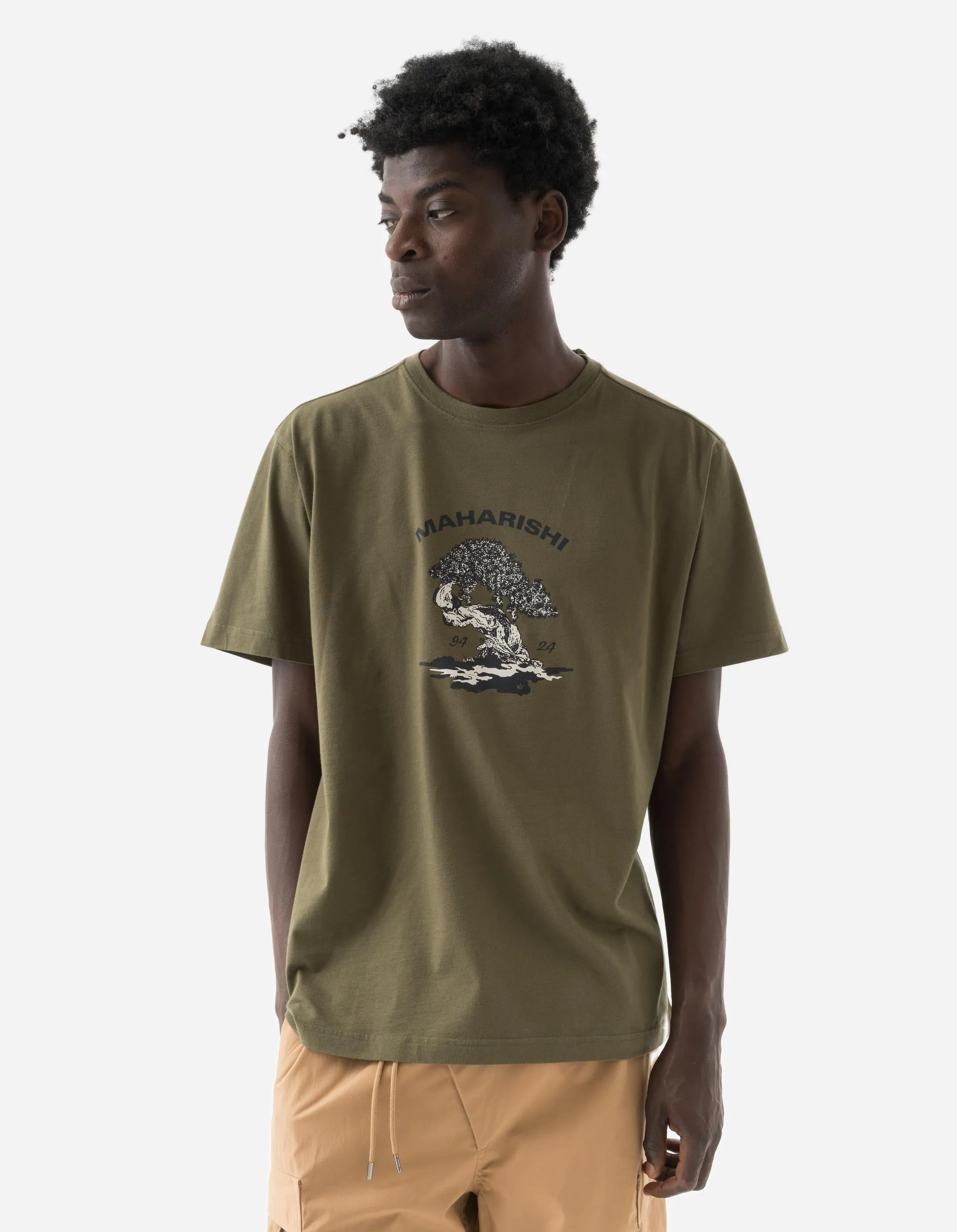 1353 Maharishi Bonsai T-Shirt Olive