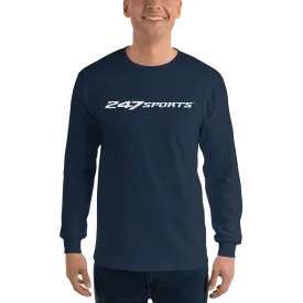 247Sports Logo White Adult Long Sleeve T-Shirt