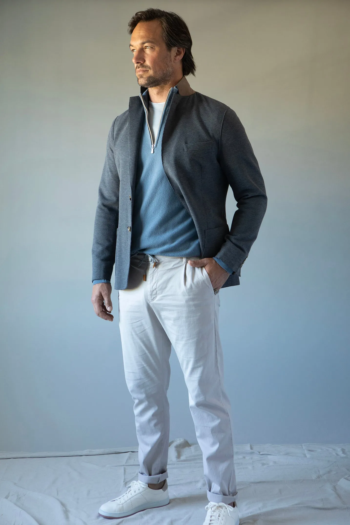 3/4 Zip Sweater
