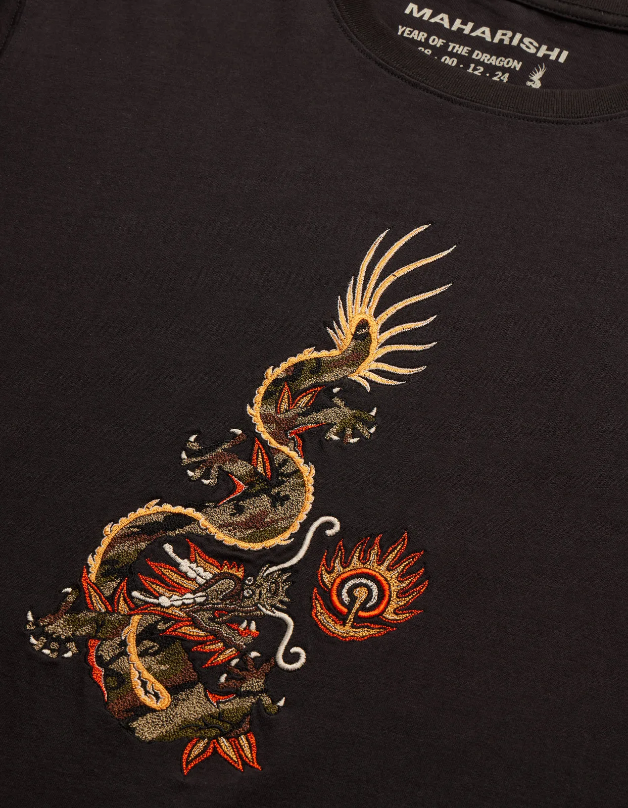 5125 Original Dragon T-Shirt Black