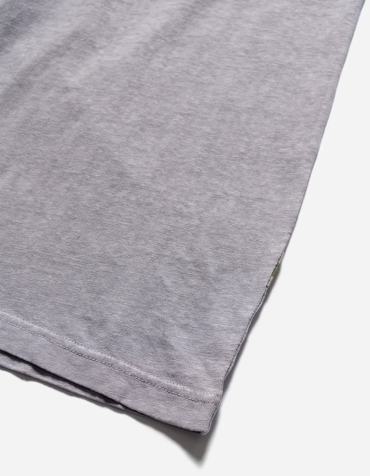 5234 Hemp Cross Oversized T-Shirt Purple Ash