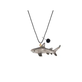 A Mini Penny Tiger Shark Necklace