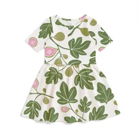 Alberta Dress - Figs Green