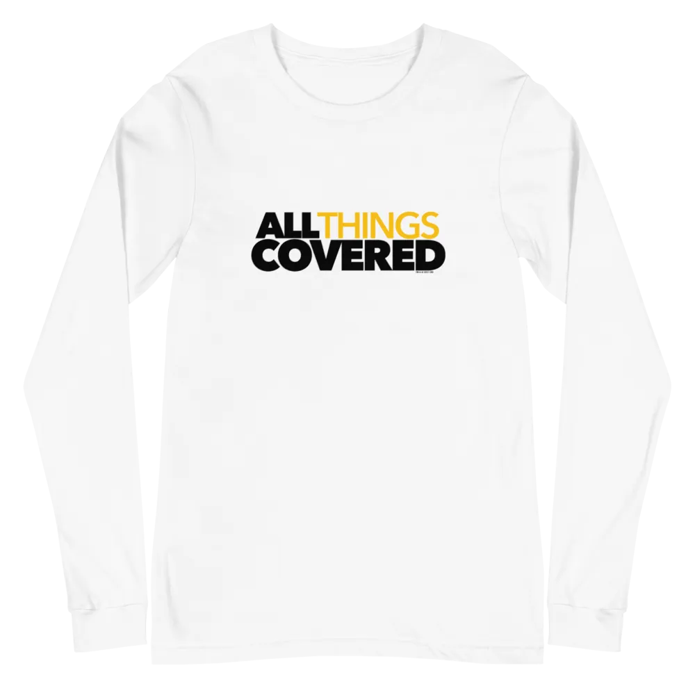 All Things Covered Podcast Logo Adult Long Sleeve T-Shirt