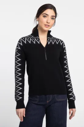 Alpine Qtr Zip Mock
