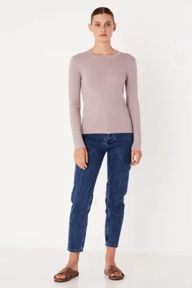 Assembly Label - Rib Long Sleeve Knit