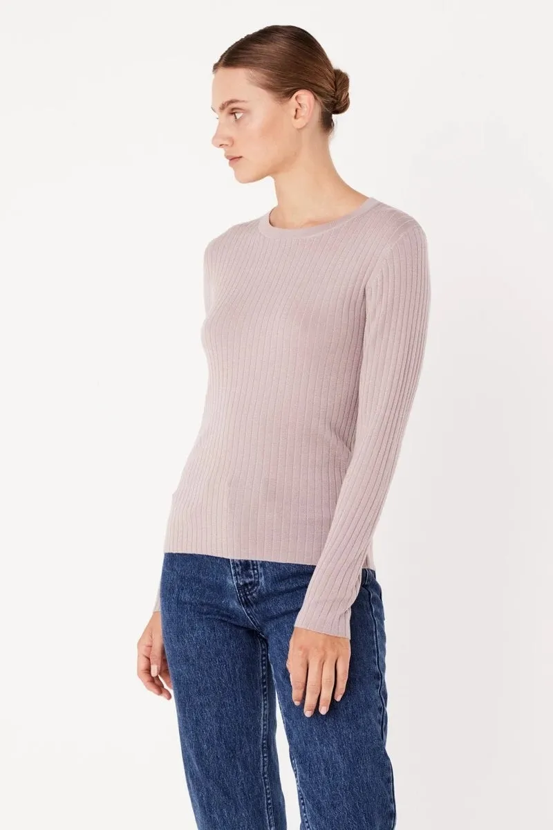 Assembly Label - Rib Long Sleeve Knit