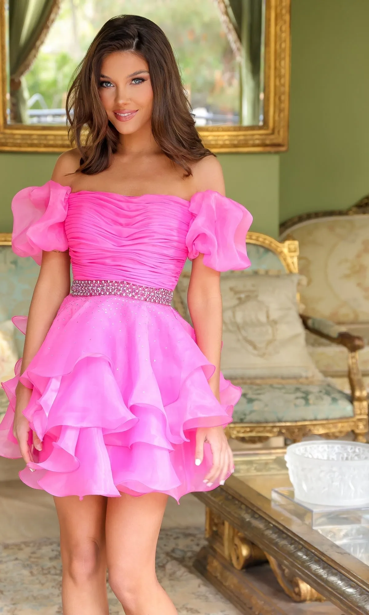 Ava Presley Short Party Dress 29130