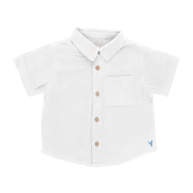 Baby Boys Jack Shirt - Gardenia White
