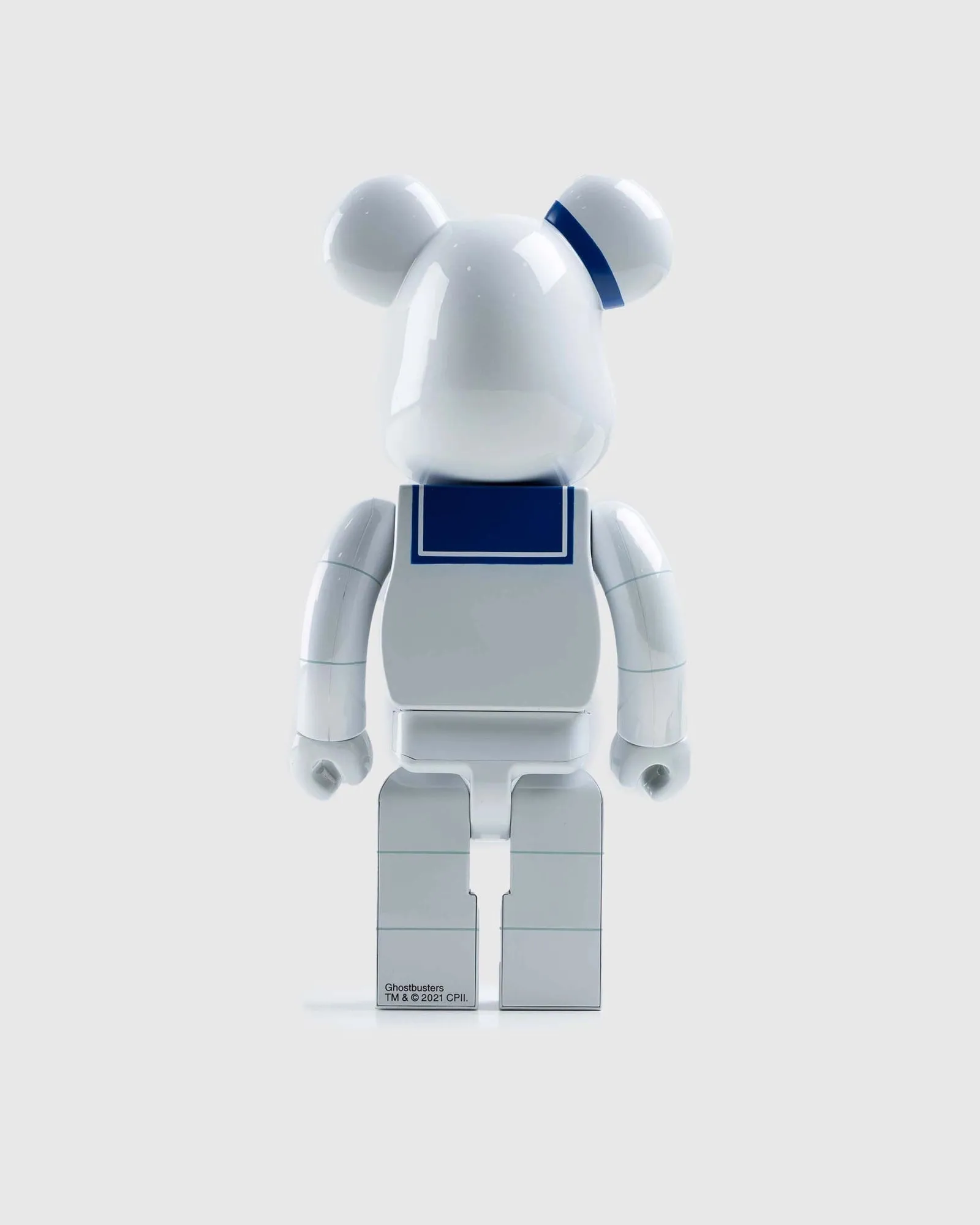 BEARBRICK Stay Puft Marshmallow Man Chrome Ver. 1000%
