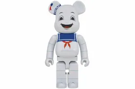 BEARBRICK Stay Puft Marshmallow Man Chrome Ver. 1000%