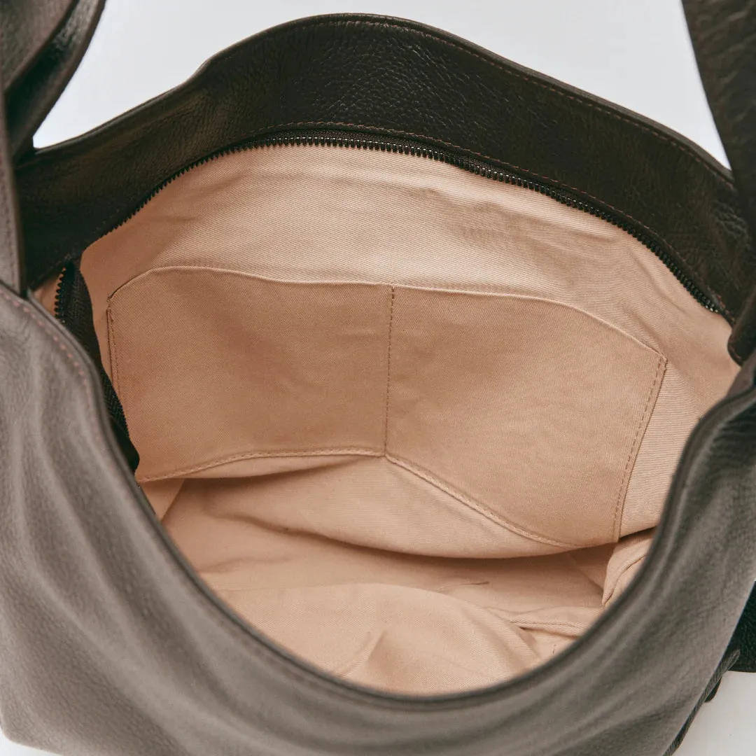 Bella 2-in-1 Convertible Backpack Tote - Dark Chocolate