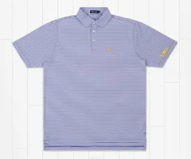 Bermuda Performance Polo - Sumter Stripe - LSU