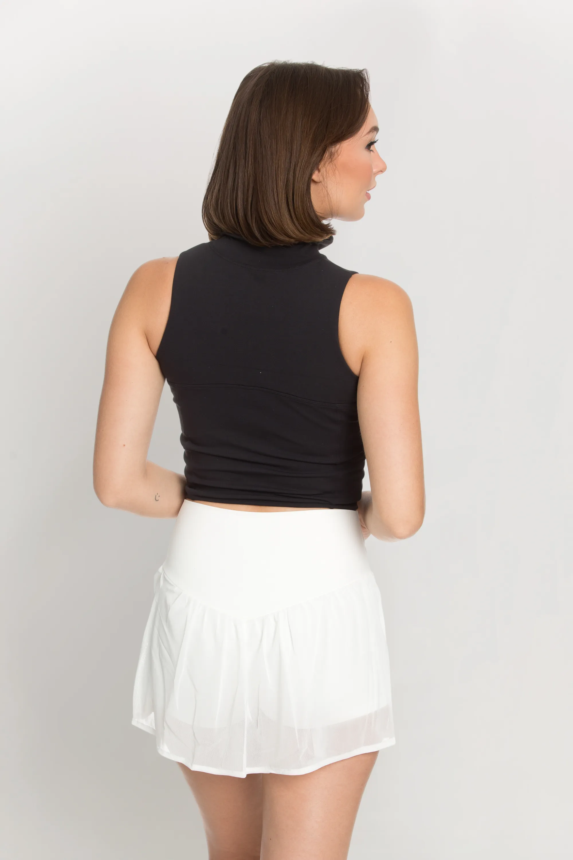 Black Day to Night Quarter-Zip Top