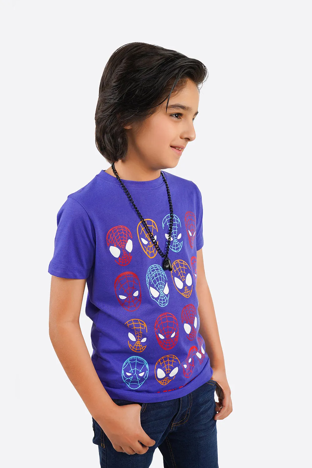 Boy's Short Sleeves Graphics Tee