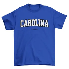 CAROLINA TEE - BLÅ