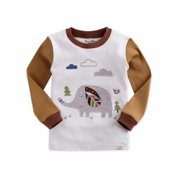Coco Elephant Long Sleeve Pajama