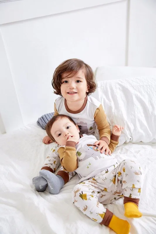 Coco Elephant Long Sleeve Pajama