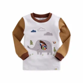 Coco Elephant Long Sleeve Pajama