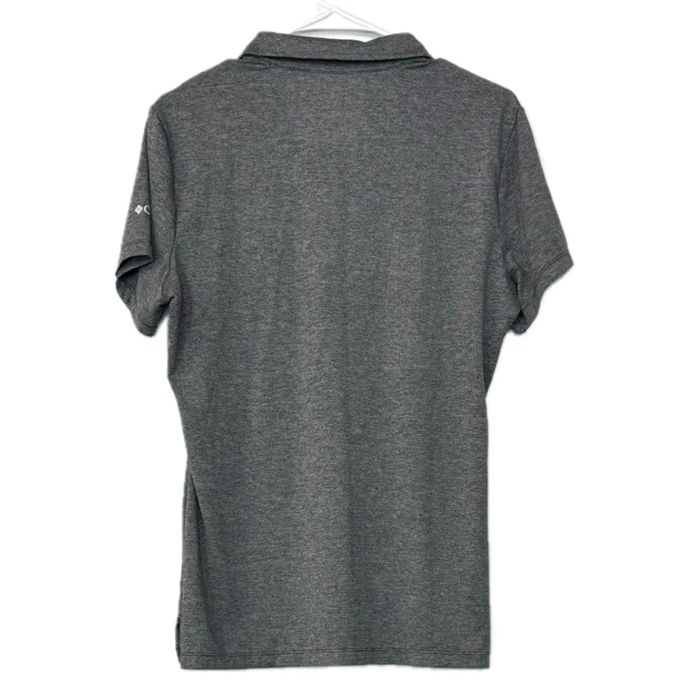 Columbia Golf | Womens Quarter-Zip Activewear Top | Color: Gray | Size: L | Pre-Owned