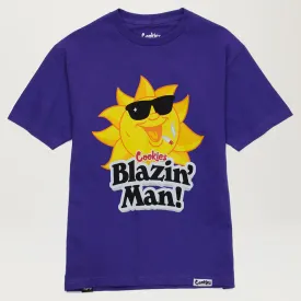 Cookies SF Blazin Man Tee (Purple)