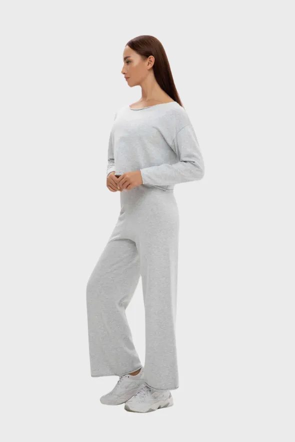 Cotton Cashmere Loungewear Pants