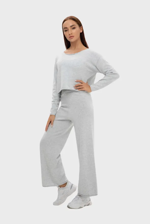 Cotton Cashmere Loungewear Pants
