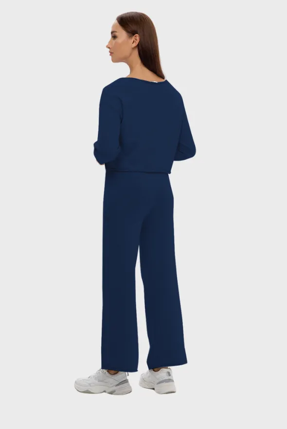 Cotton Cashmere Loungewear Pants