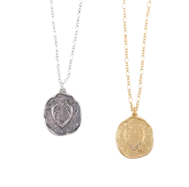 Crest Stag Necklace