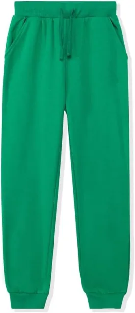 DOTDOG Kids Unisex Soft Brushed Fleece Pull-on Jogger Sweatpants Basic Casual Pants for Boys or Girls (3-12 Years)