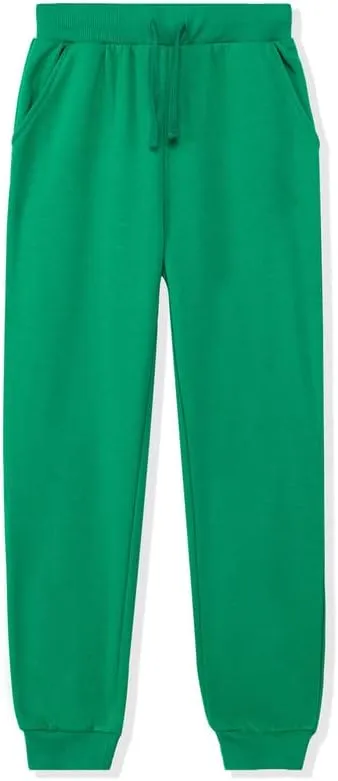 DOTDOG Kids Unisex Soft Brushed Fleece Pull-on Jogger Sweatpants Basic Casual Pants for Boys or Girls (3-12 Years)