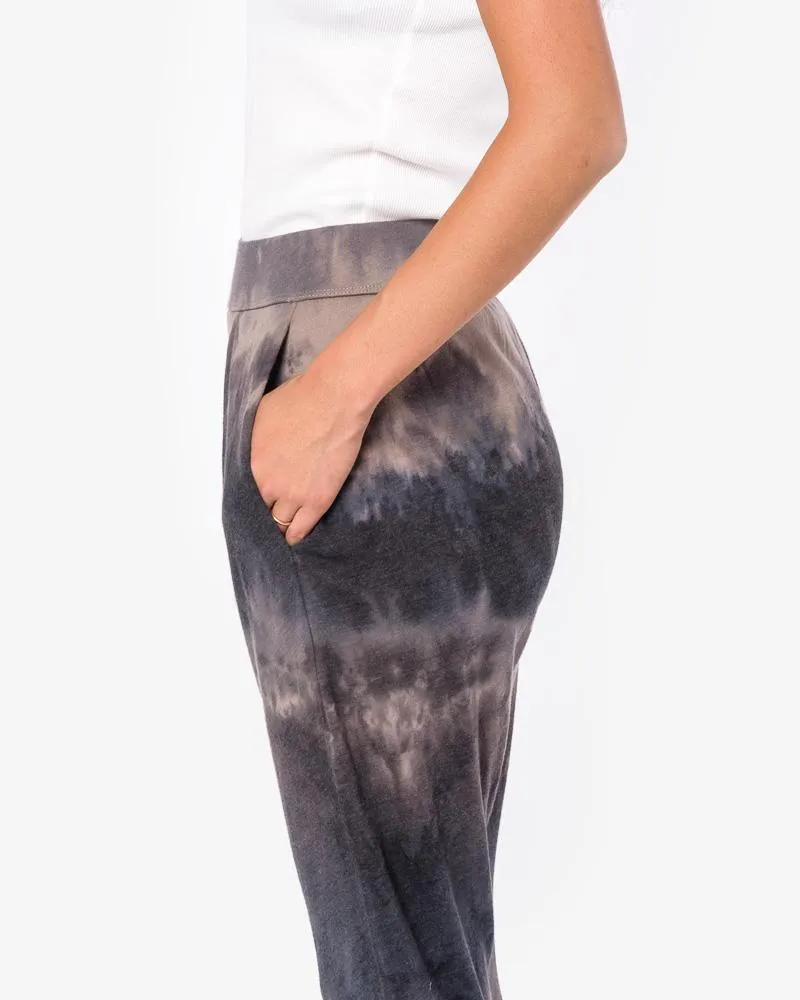 Easy Pant in Tie Dye Dusty Clay