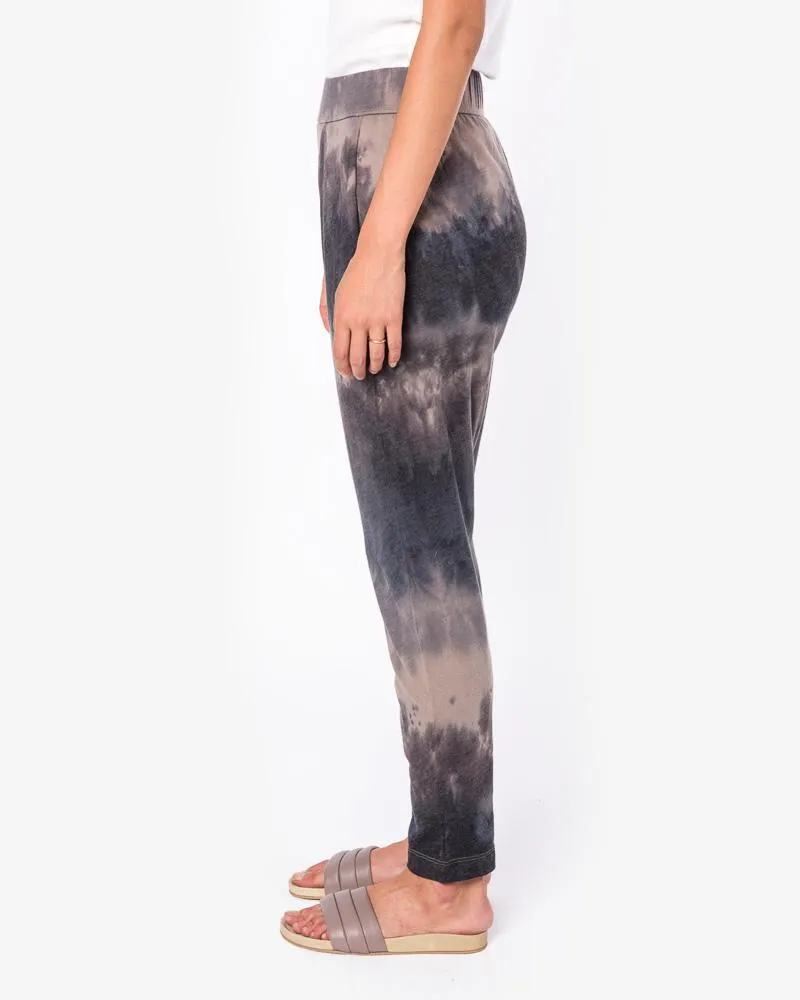 Easy Pant in Tie Dye Dusty Clay