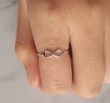 Eternity | Adjustable Sterling Silver Ring