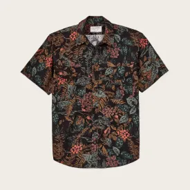 FILSON'S WASHED SHORT SLEEVE FEATHER CLOTH SHIRT