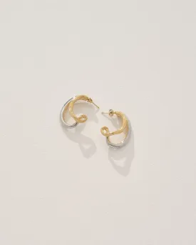 Fletcher Earrings in Gold/Silver
