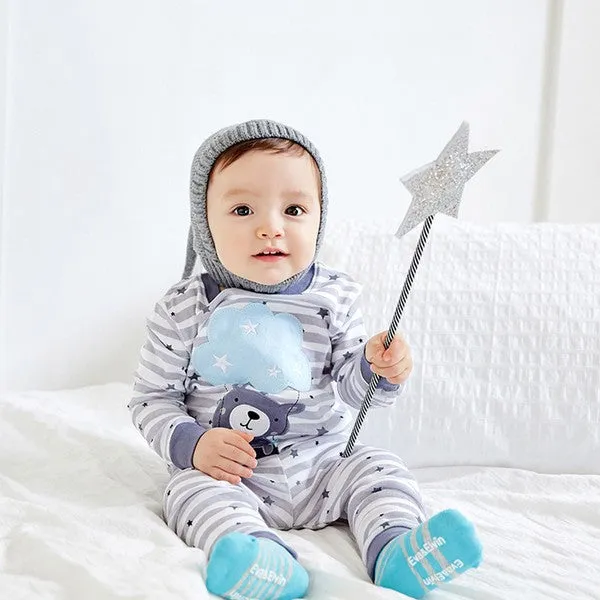 Flying Bear Long Sleeve Pajama
