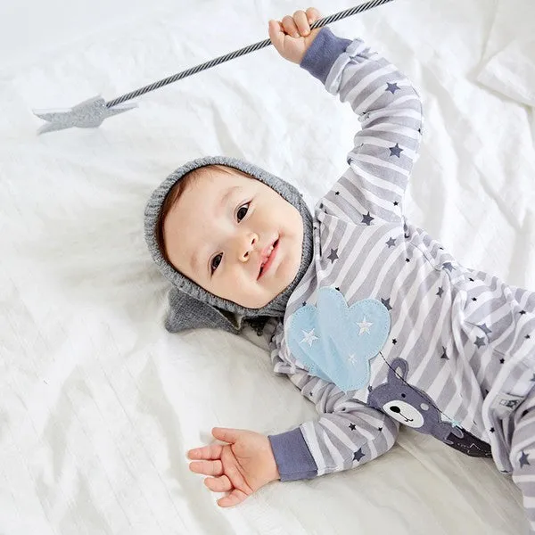 Flying Bear Long Sleeve Pajama
