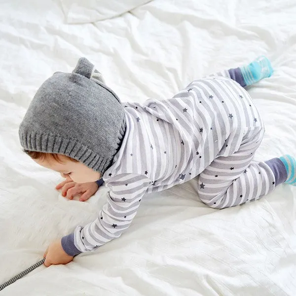 Flying Bear Long Sleeve Pajama