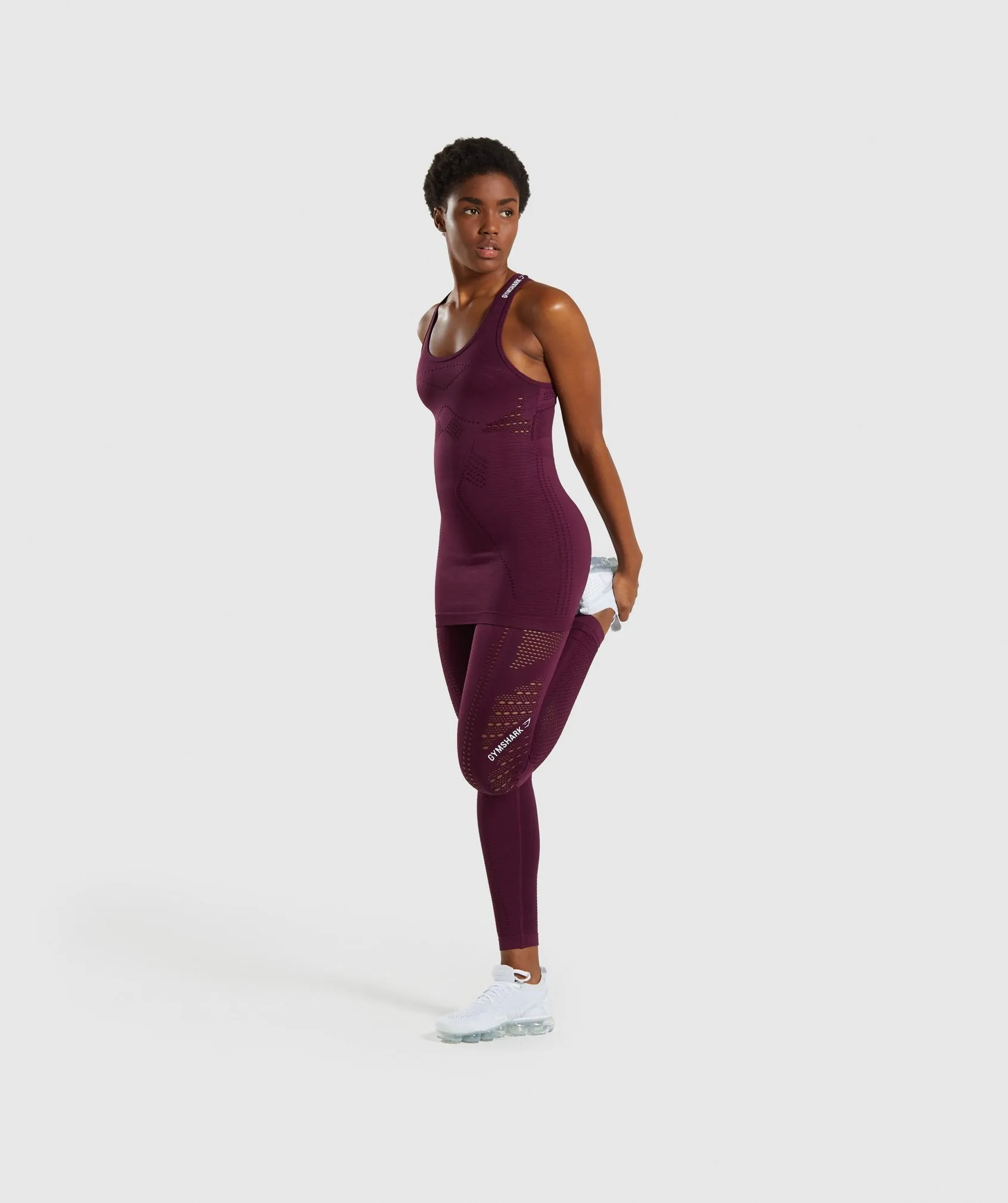 Gymshark Flawless Knit Vest - Ruby