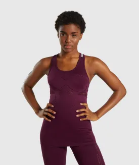 Gymshark Flawless Knit Vest - Ruby