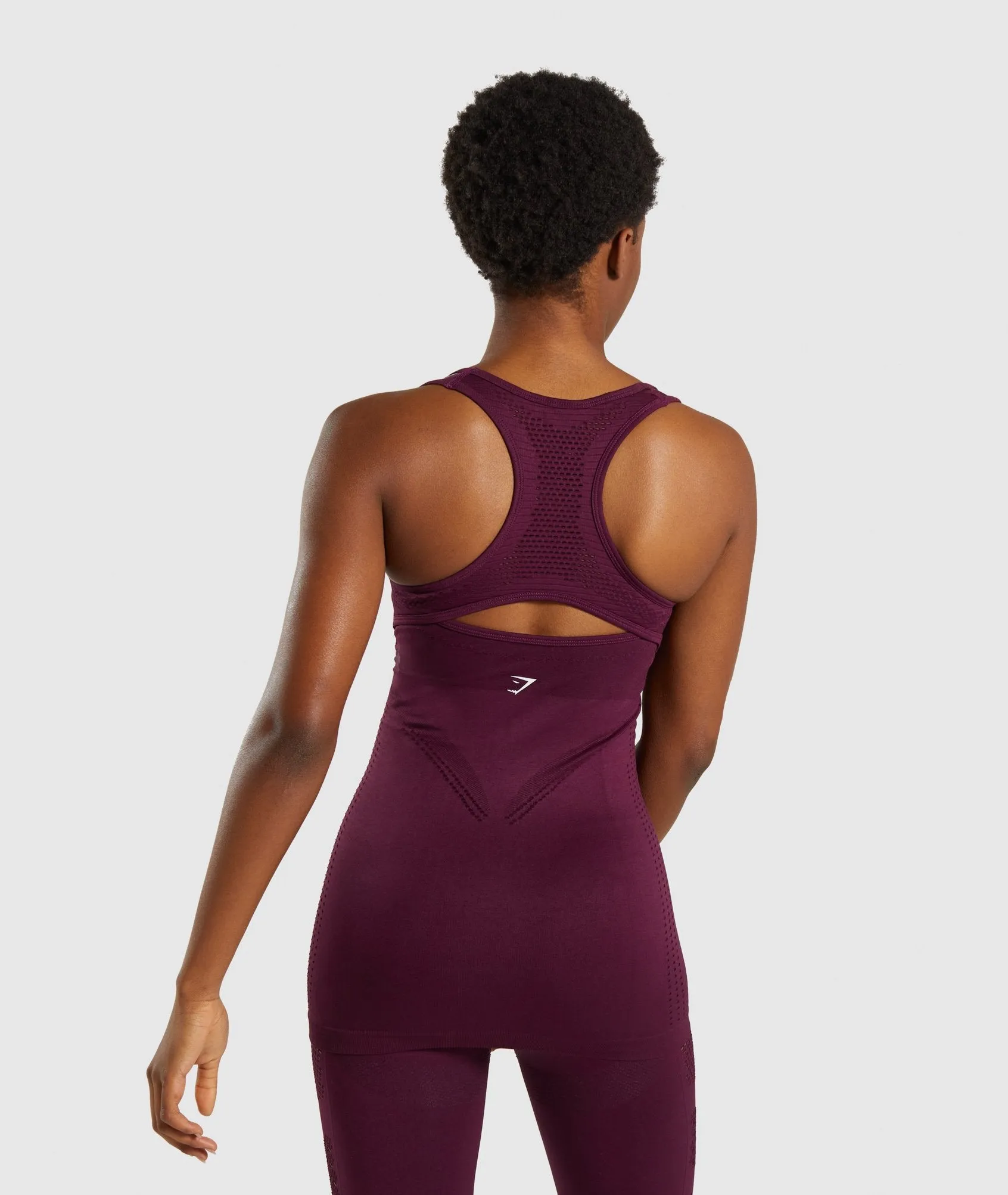 Gymshark Flawless Knit Vest - Ruby