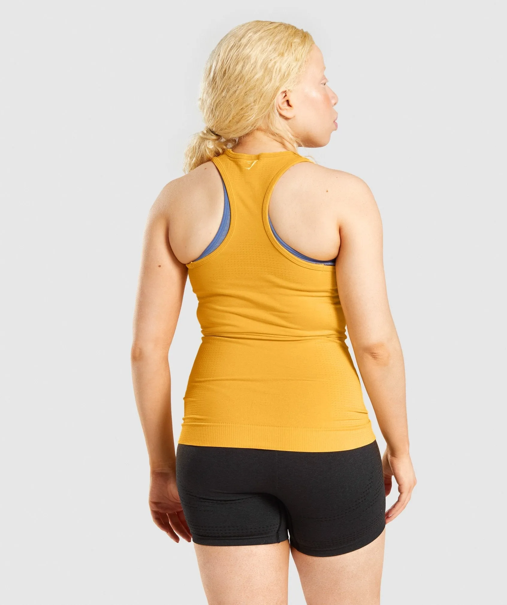 Gymshark Vital Seamless 2.0 Vest - Yellow Marl