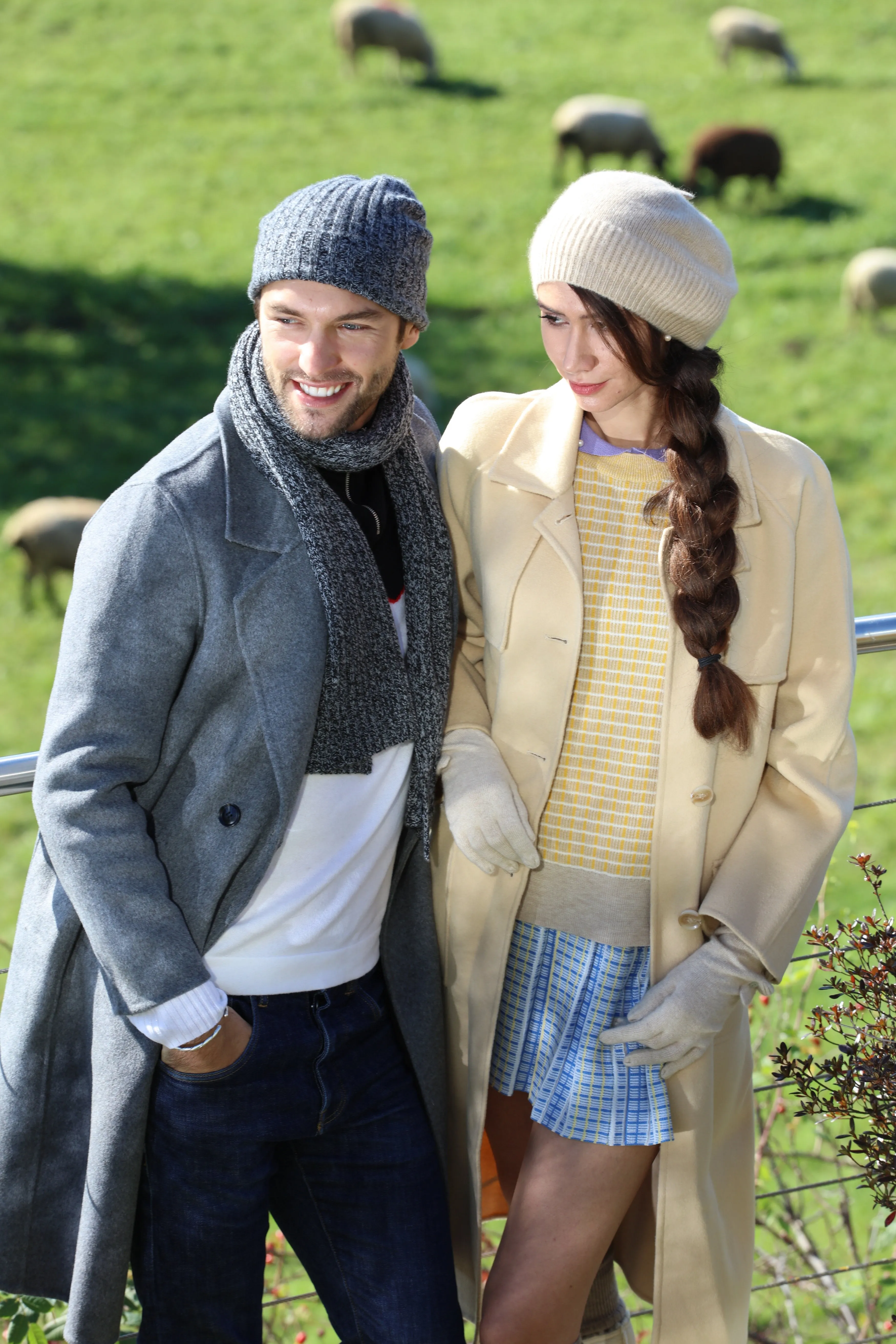 Half-Zipped Cashmere Blend Sweater