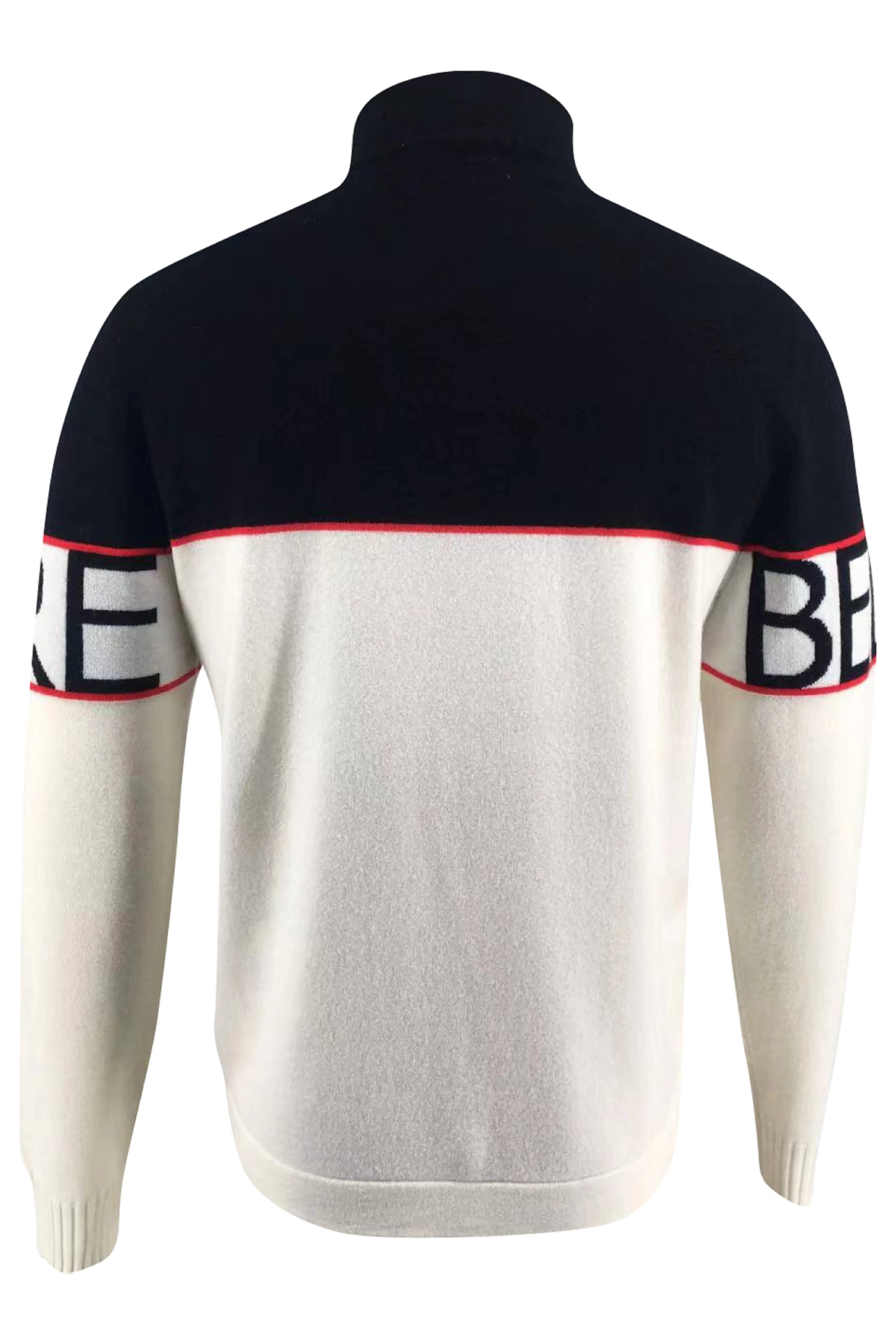 Half-Zipped Cashmere Blend Sweater