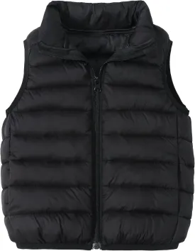 Happy Cherry Kids Boys Girls Lightweight Down Puffer Vest Sleeveless Windproof Packable Warm Winter Vest