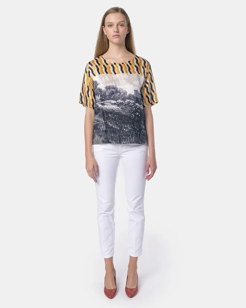 Hardison T-Shirt in Yellow